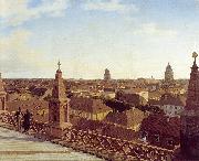 Eduard Gaertner Panorama of Berlin painting